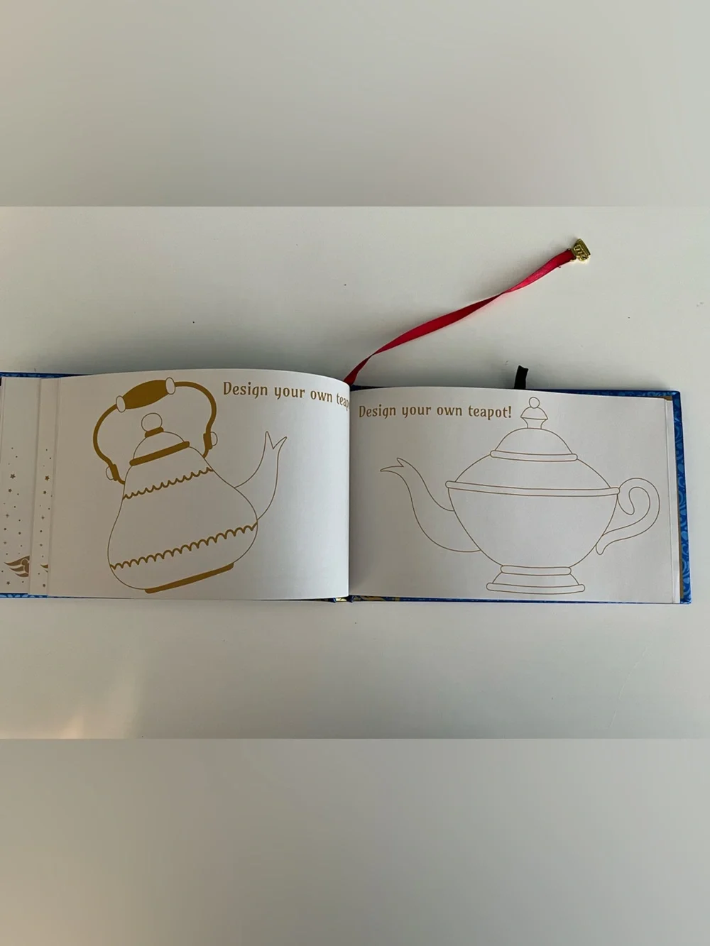 Royal Court Tea on Disney Cruise Line Autograph Book